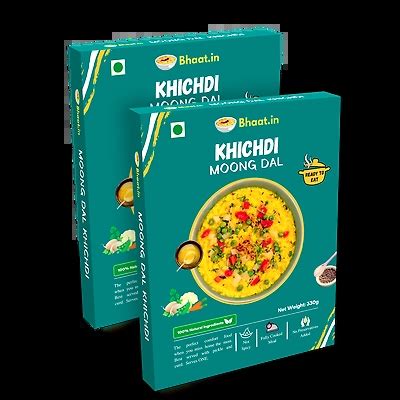 Bhaat.in Moong Dal Khichdi, ready to eat food instant food - | Indian ...