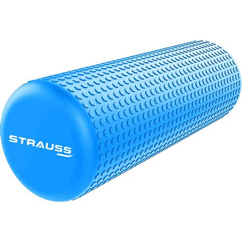 Strauss Yoga Foam Roller | Ideal For Exercise, Muscle Recovery, Physio ...