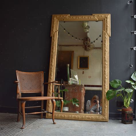 Floor Length Mirror Antique Style at Elijah Handy blog