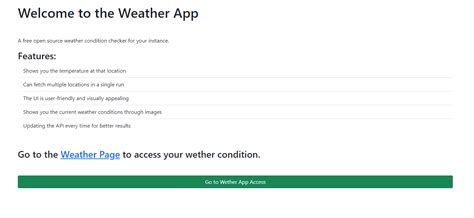 Weather API in Angular 的图像结果
