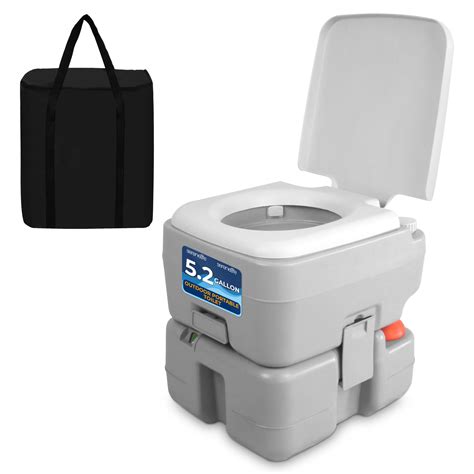 Amazon.com: SereneLife, Portable Toilet, Portable Potty Camping Toilet ...