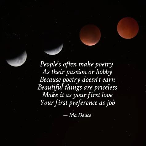 People's often make poetr... | Quotes & Writings by Cerebral Derange ...