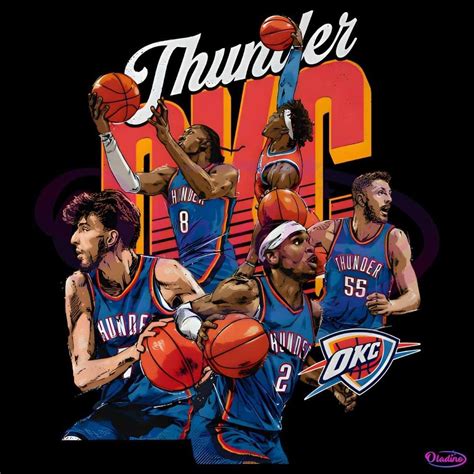 Oladino | Trending PNG & SVG on Instagram: "Oklahoma City Thunder ...