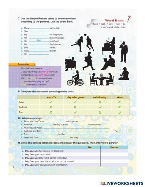 Image result for Simple Present Have Worksheet