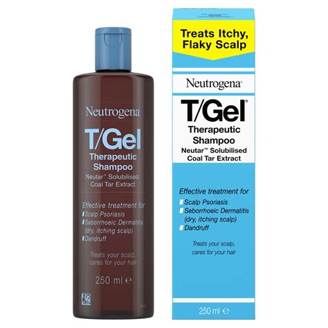 Терапевтичен шампоан Neutrogena, T/Gel, С катран, 250 мл - eMAG.bg