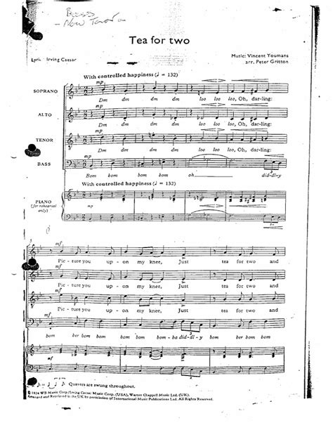 Image result for Guitar Tutorial Tea for Two