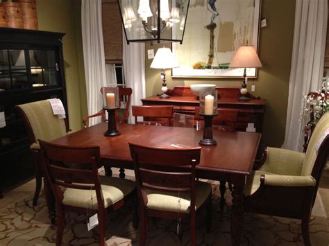 ethan allen dining room set