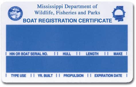 Certificate of Number (Registration Card)