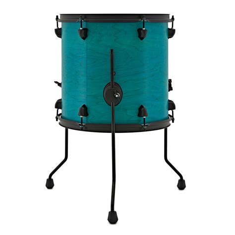 OFFLINE SJC Drums Pathfinder Floor Tom 14x14 Miami Teal Satin, at ...
