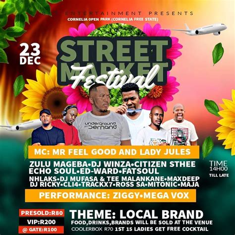 Street Market Feastival., Ntswanatsatsi, Tsakane, 23 December 2023 ...