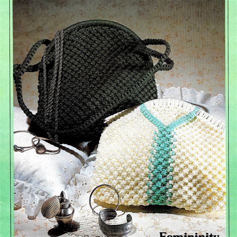 Image result for Macrame Purse Tutorial