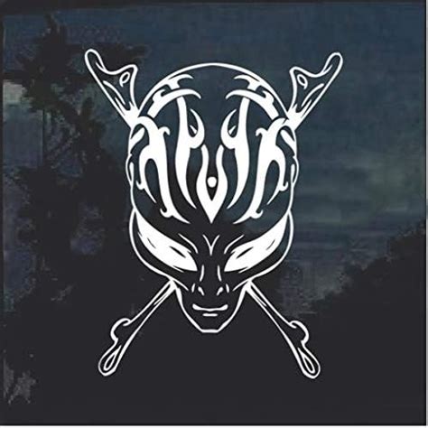SIGN EVER Alien Car Stickers Window Graphics Vinyl Decals Car Stickers ...