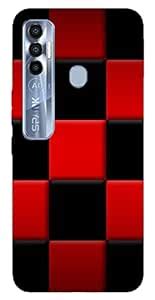 SmartNxt Designer Printed Soft Plastic Mobile Cover for Tecno Spark 7 ...
