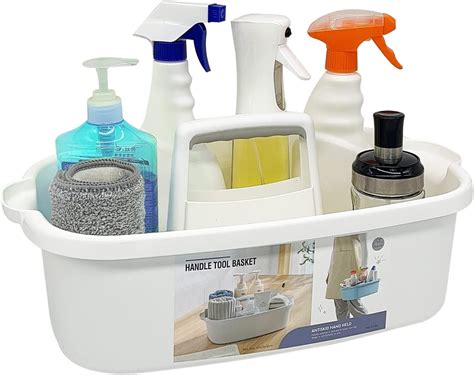 Amazon.com: Goderewild Multi-Purpose Plastic Cleaning Caddy with Handle ...