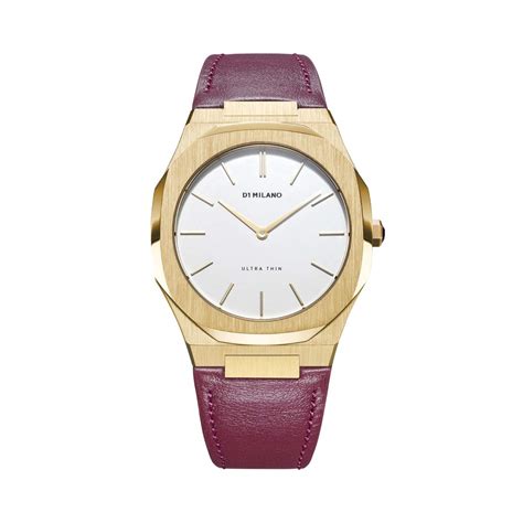 D1 Milano Ultra Thin Analog Silver Dial Women's Watch-UTLL03 : Amazon ...