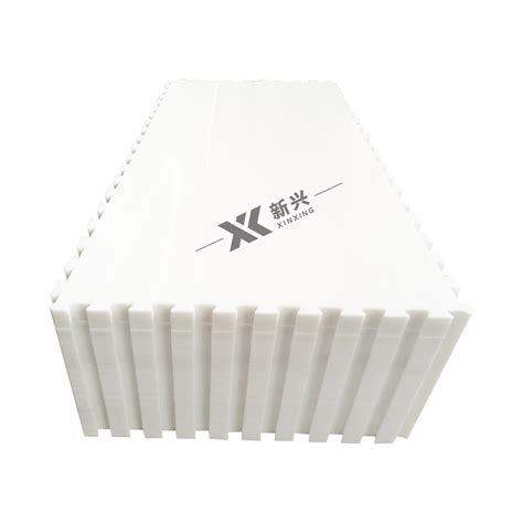 1000x2000 Portable Artificial Ice Skating Rinks / Ice Hockey Flooring Tile