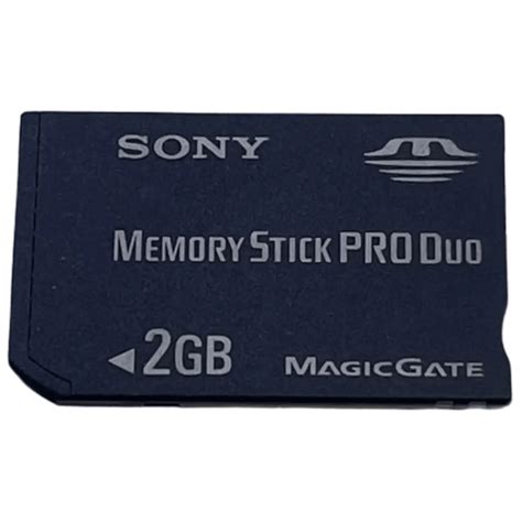 Carte mémoire Memory Stick Pro Duo 2Gb