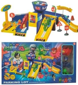 HALO NATION Pj Masks PJ Command Center Parking Lot Toys with Lot Car ...