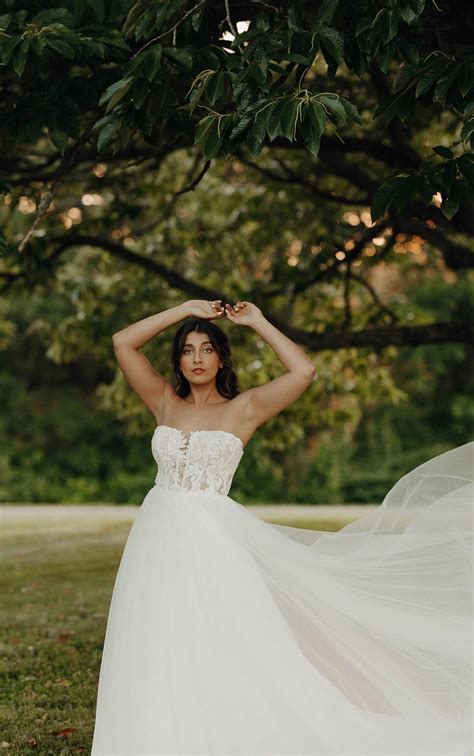 Long Sleeve Off-the-Shoulder Wedding Dress | True Society Bridal