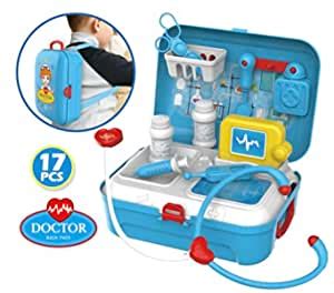 Buy KetZeal® Kids Doctor Kit, 17 PCS Back Pack Doctor Nurse Medical Kit ...