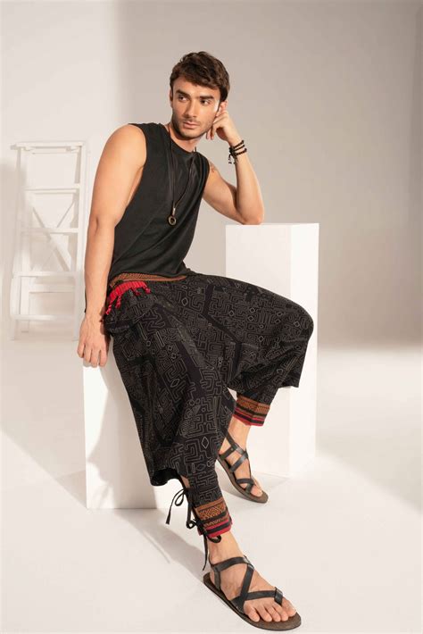 Midnight Mystique Premium Cotton Harem Pant by The Veshti Company