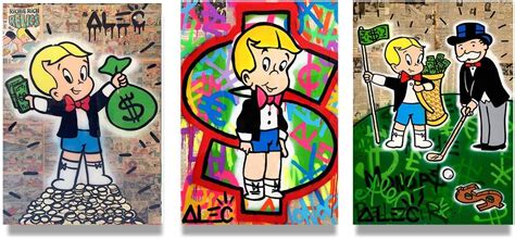 Buy 3 Piece Wall Art Paintings Alec Monopoly for Living Room Pictures ...