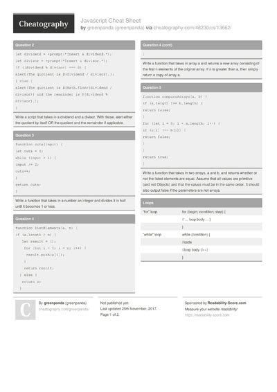 Array in Python Cheat Sheet 的图像结果