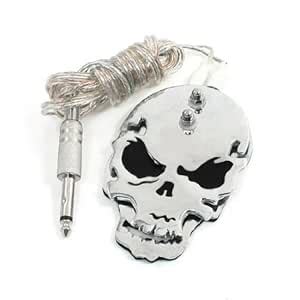 Black Skull Pedal Footswitch for Tattoo Gun Power Supply 5.1Ft Cable ...