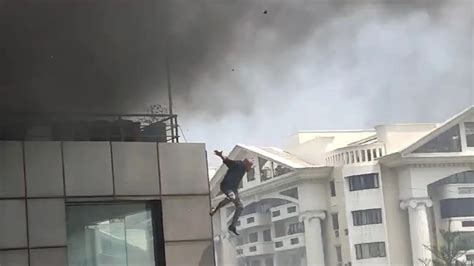 Fire Broke Out At Multi-storey Commercial Building In Bengaluru Posh ...