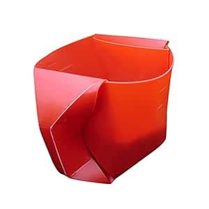 Buy Aobiny Cup Creative DIY Drinks Portable Folding Plastic Cups (Red ...