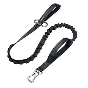 EXCELLENT ELITE SPANKER Tactical Bungee Dog Leash Military Adjustable ...