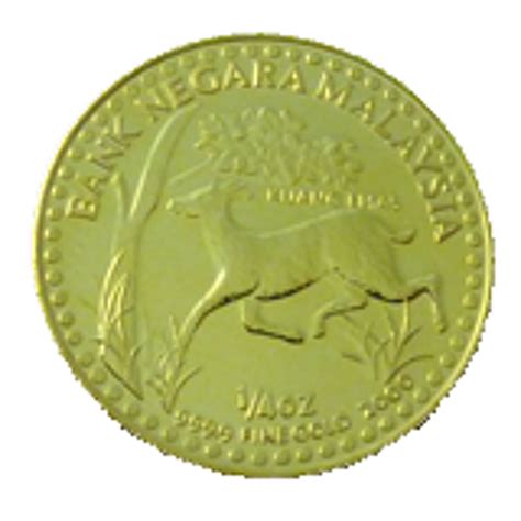 Malaysian Kijang Emas 2012 - 1/4 oz