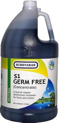 SCHEVARAN S1 Germ Free Disinfectant Floor Cleaner 5 Litre Lime Price in ...