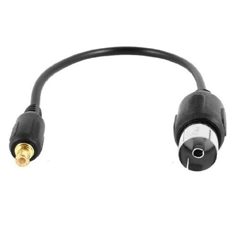 Alcoa PrimeTV Female to MCX Male Jack RF Coaxial Antenna Cable Adapter ...