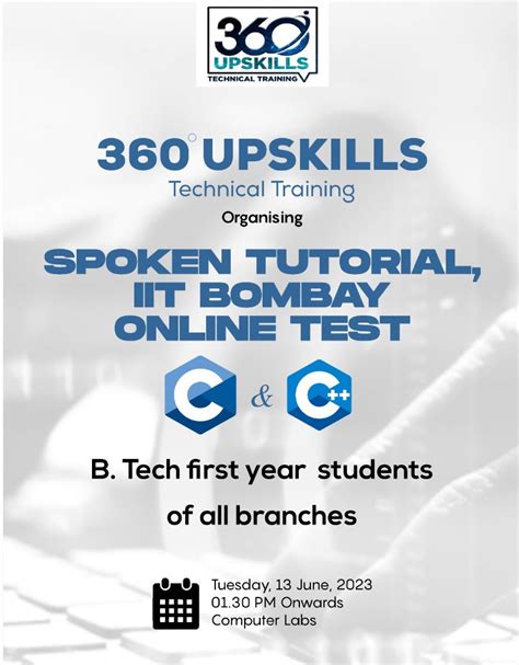 Organized a certification test on C and CPP | GNIOT Campus, Greater Noida