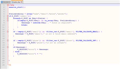 PHP Form Validation Example 的图像结果