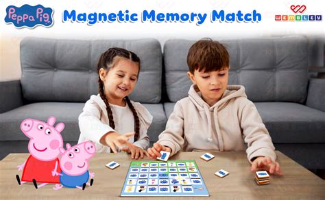 Wembley – Peppa Pig Magnetic Memory Match Game for Kids Family Fun ...