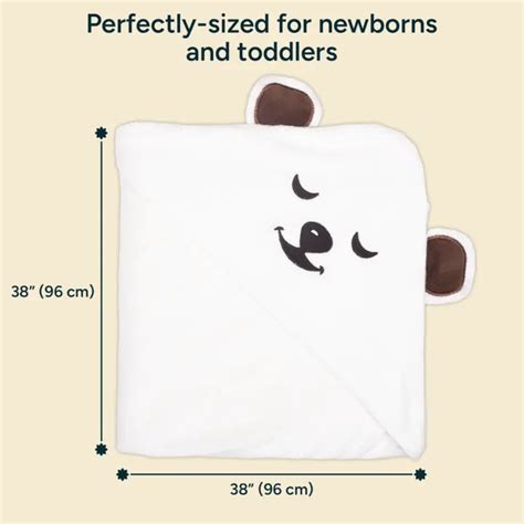 Bamboo Hooded Towel for babies - Bear| Buy Baby Towels Online | Infant ...
