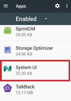 Image result for System UI App Android