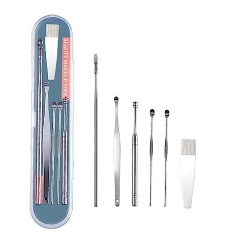 Buy ULTRONEX Ear Pick 6 Pc's with a Storage Box Earwax Removal Kit ...