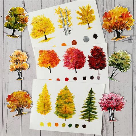 Image result for Fall Painting Tutorial for Beginners