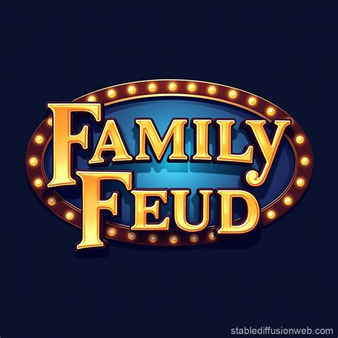 Faculty Feud Logo Redesign | Stable Diffusion Online