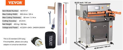 Image result for Vevorbrand Paper Cutter 12-Inch