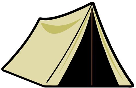 Tent clip art brown tents clipartcow – Clipartix