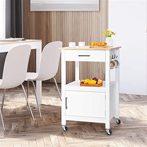 Giantex Kitchen Cart with Storage, Small Kitchen | Ubuy India