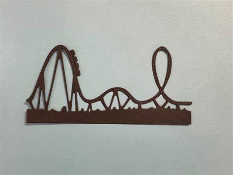 Roller Coaster Die Cut - Etsy