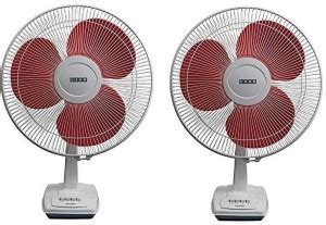 USHA Wind red with 1 Year Warranty 400 mm Table Fan Price in India ...