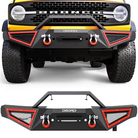 OEDRO Offroad Steel Front Bumper for 2021 2022 2023 | Ubuy India
