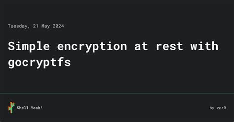 Image result for Encryption at Rest Explained