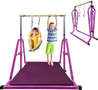 GLANT Gymnastics Bar for Kids with Rings Set, 7 India | Ubuy